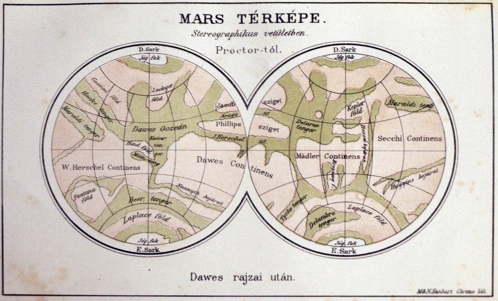 Proctor’s Mars Maps (1865-1892)