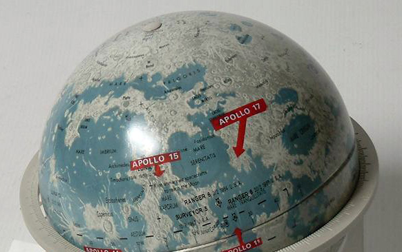 Kopenhagen Moon Globe (cartographic)