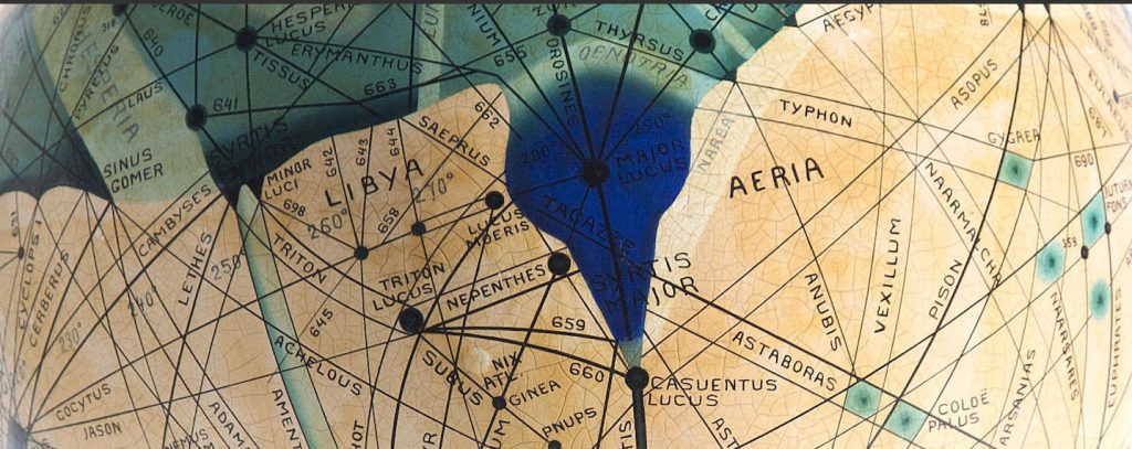 Ingeborg Brun’s Globe of Mars (1909)