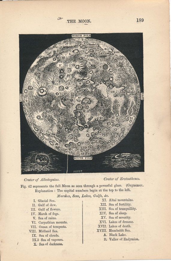 Guynemer’s map of the Moon