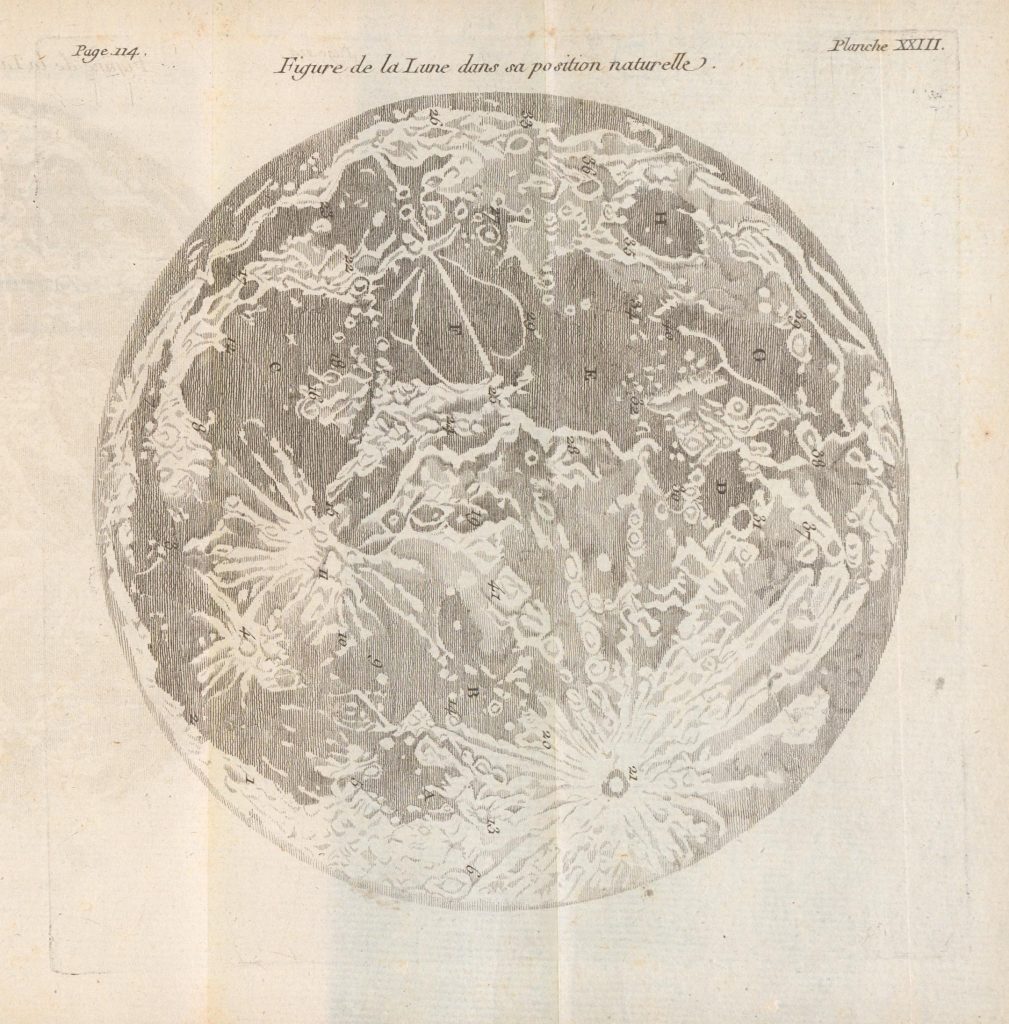 Dicquemare’s Maps of the Moon (1771)
