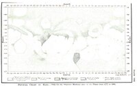 Chart of Mars Only for the objective markings seen on the planet from 1777 to 1901