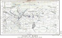 Chart of Mars of all authenticated but not necessarily objective details.