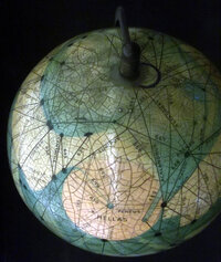 Ingeborg Brun's Globe of Mars (1909)