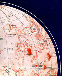 Dresden Map of Mars