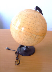 Thermoplastic Globe of Mars