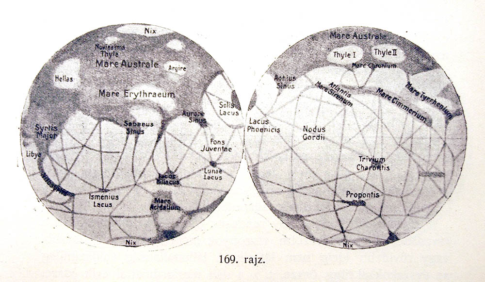 Map of Mars (1916)