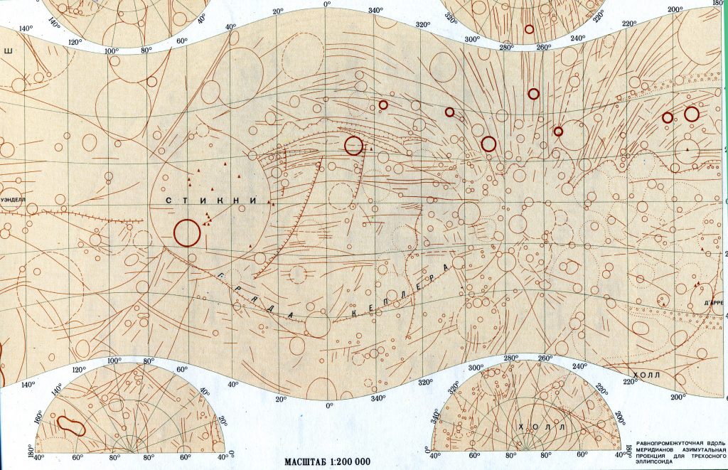 MIIGAiK’s Map of Phobos (1992)