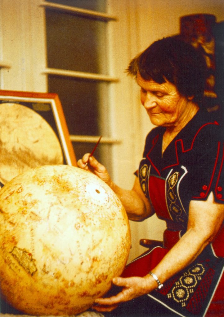 Regenye’s Globe of Mars, 1971  