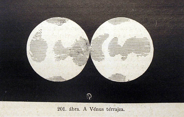 Flammarion’s map of Venus