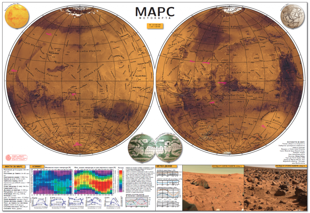 Viking Photomap of Mars (2008)