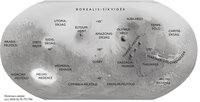 Robinson small scale Mars map series