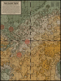 Here there be robots: a new map of the planet Mars from recent and actual surveys and records