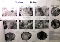 Map of Phobos