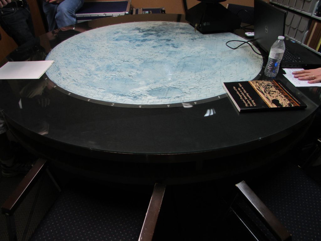 Conference Table Map of the Moon