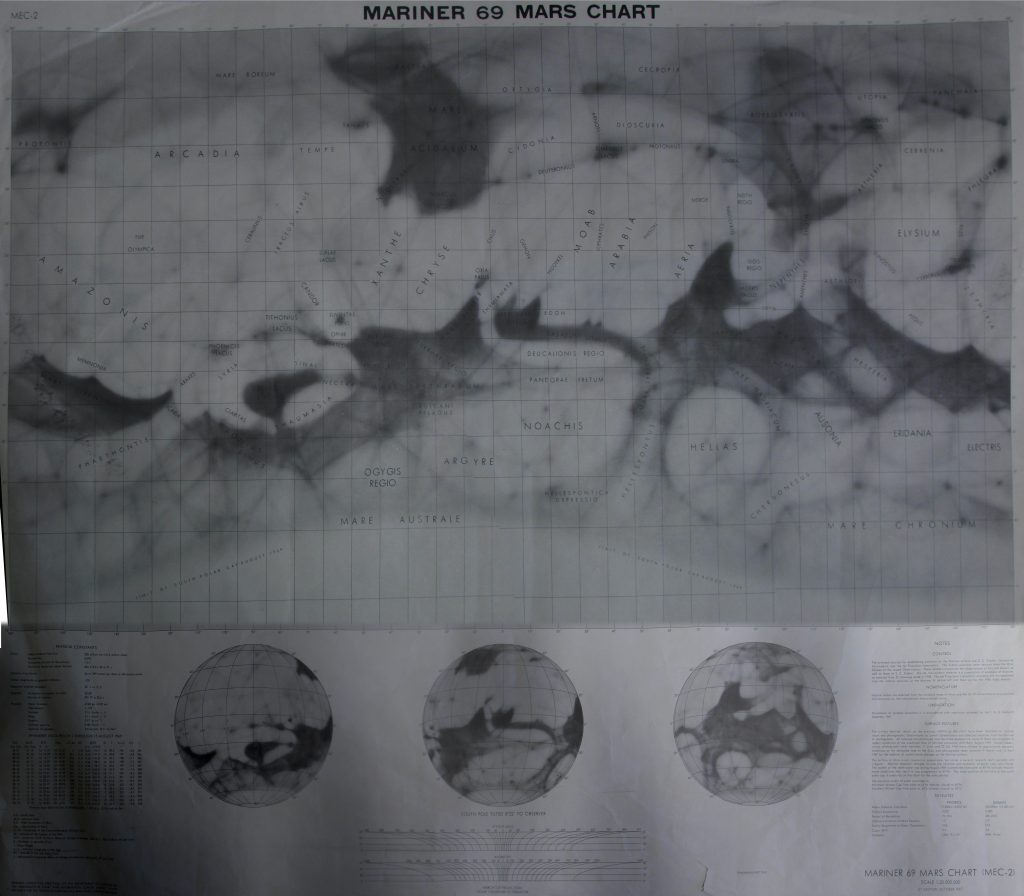 Mariner 69 Mars Chart