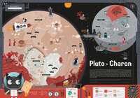 Children’s map of Pluto and Charon