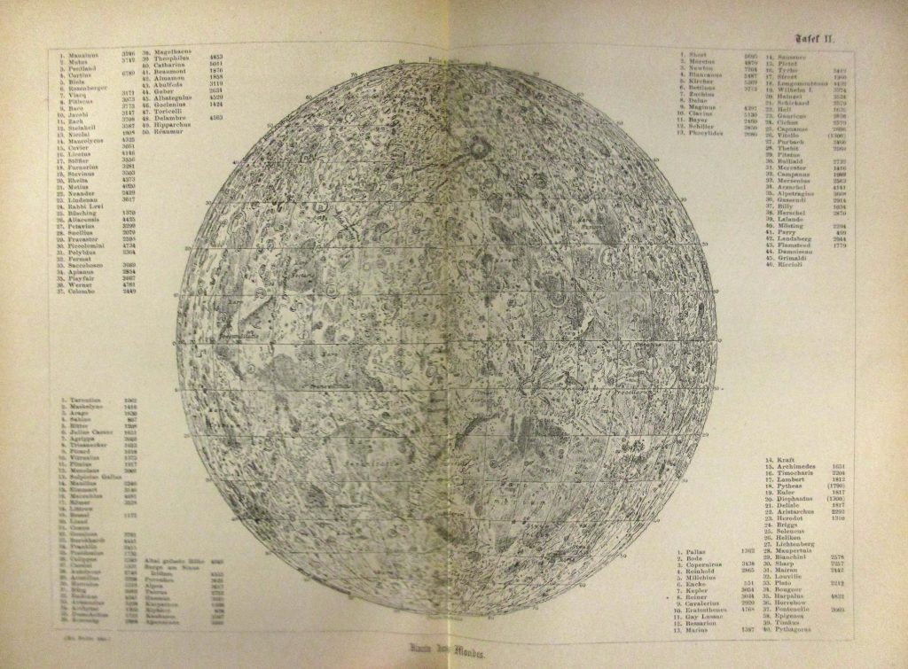 Karte des Mondes