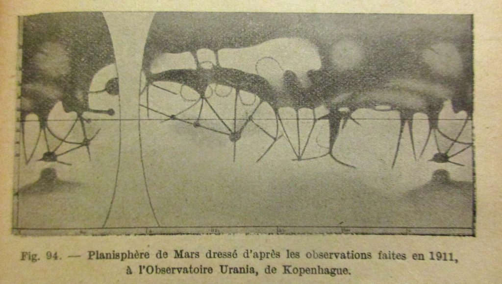 The Copenhagen drawing of Mars (1911)