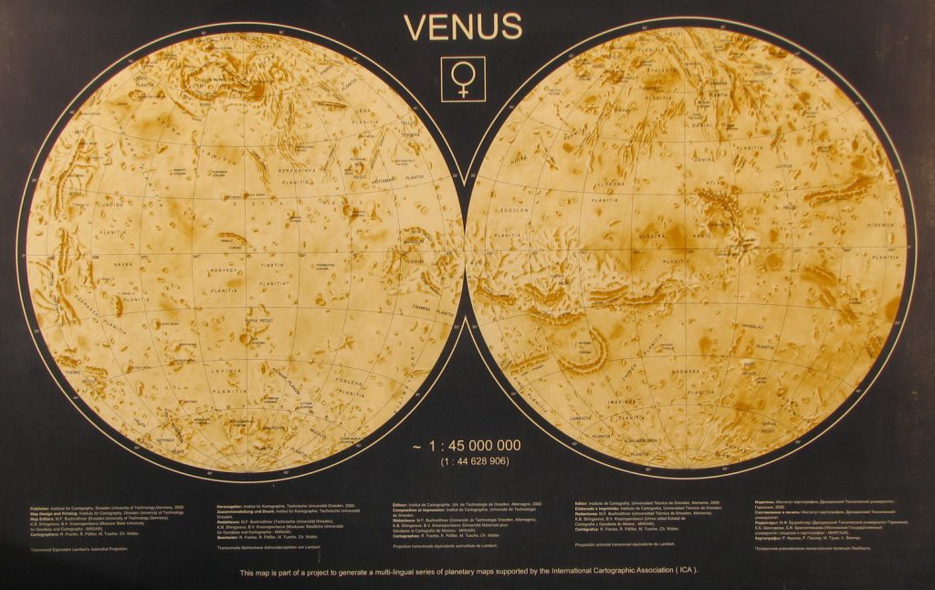 Dresden Map of Venus (2002)