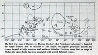 The first true map of Phobos