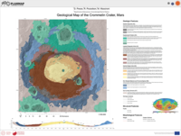 Geological Map of the Crommelin Crater, Mars
