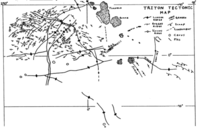 Tectonic sketch map of Triton