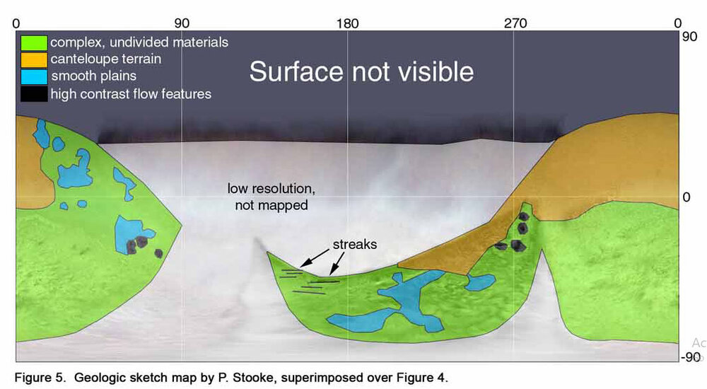 Geologic sketch map of Triton
