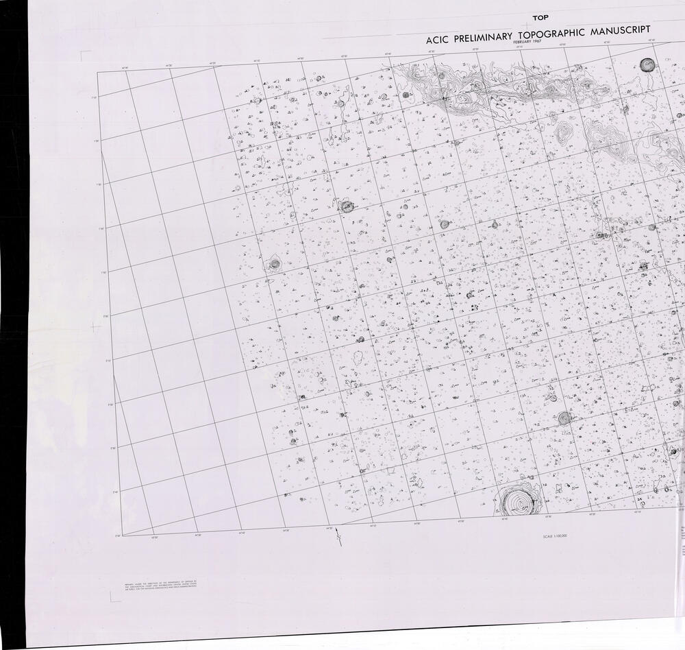 Lunar Orbiter mission One site 9.2 - ACIC preliminary topographic manuscript