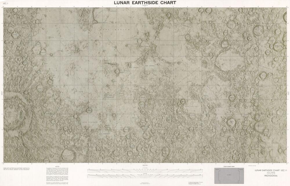 Lunar Earthside Chart (LEC-1) - Provisional