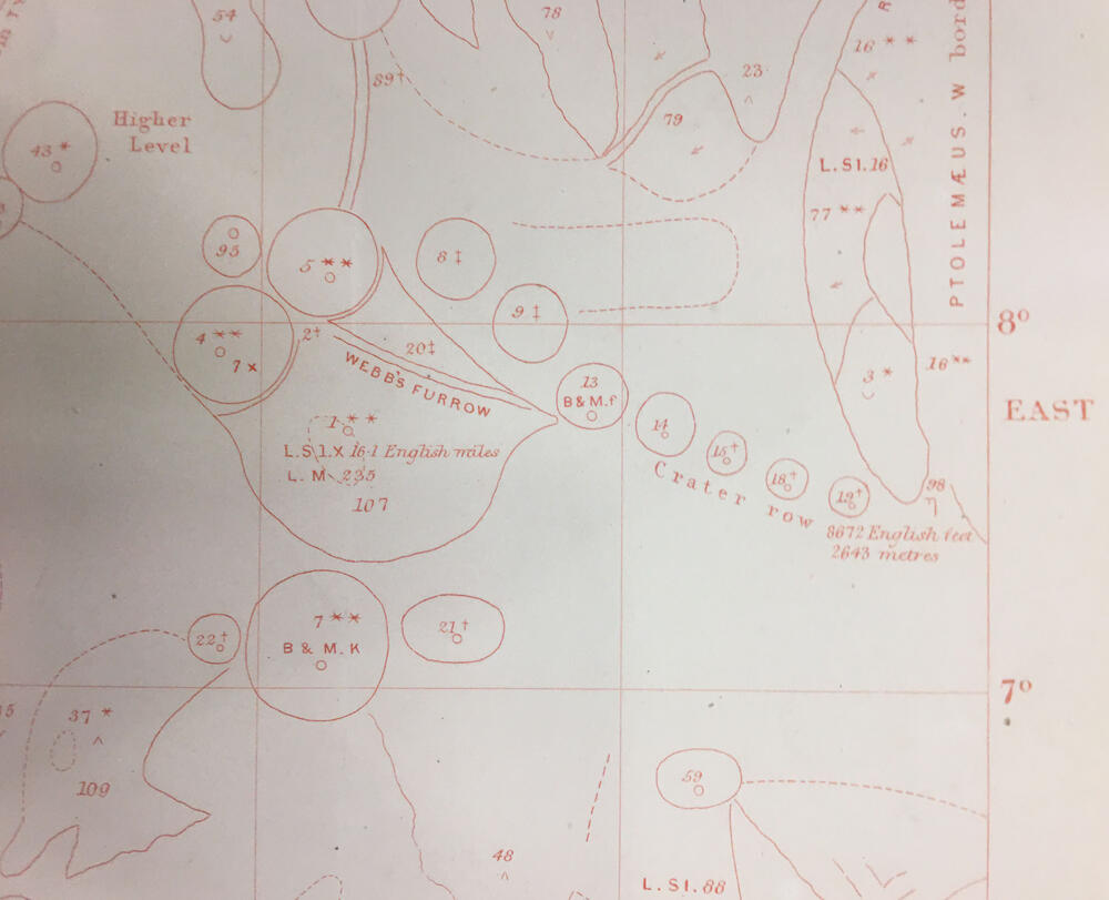 Lunar Map Zone II, Zone IV