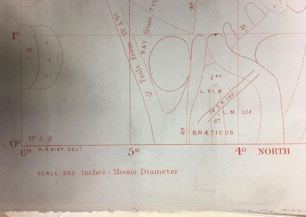 Lunar Map Zone II, Zone IV