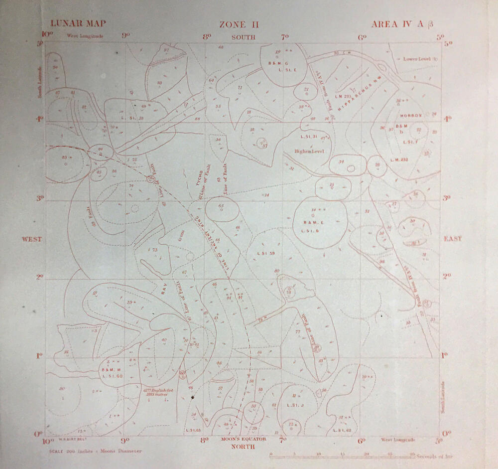 Lunar Map Zone II, Zone IV