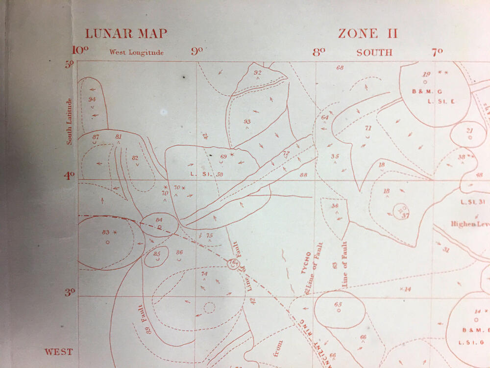 Lunar Map Zone II, Zone IV