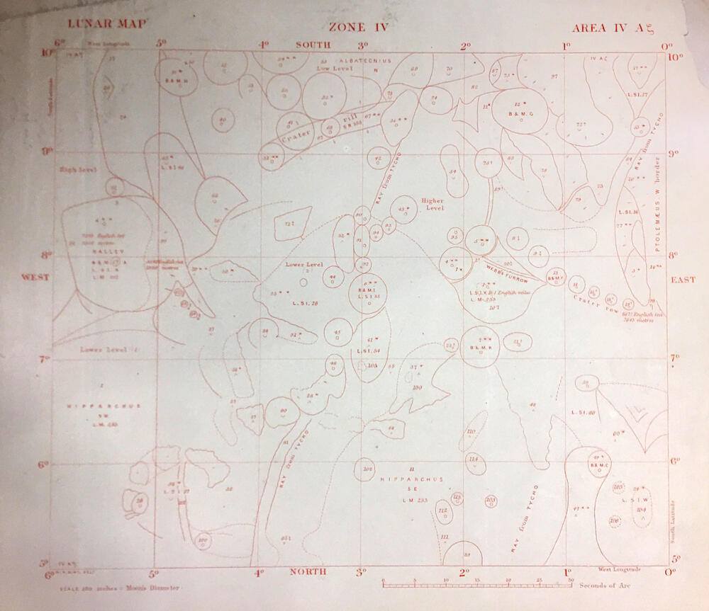 Lunar Map Zone II, Zone IV