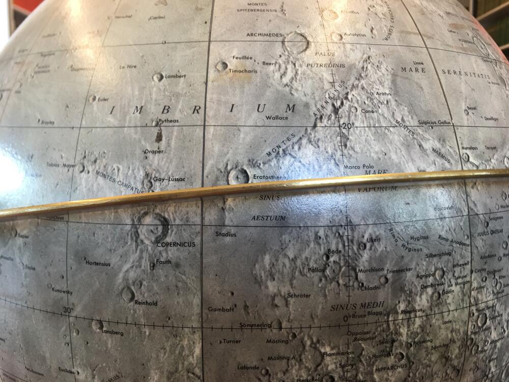Denoyer-Geppert Lunar Globe