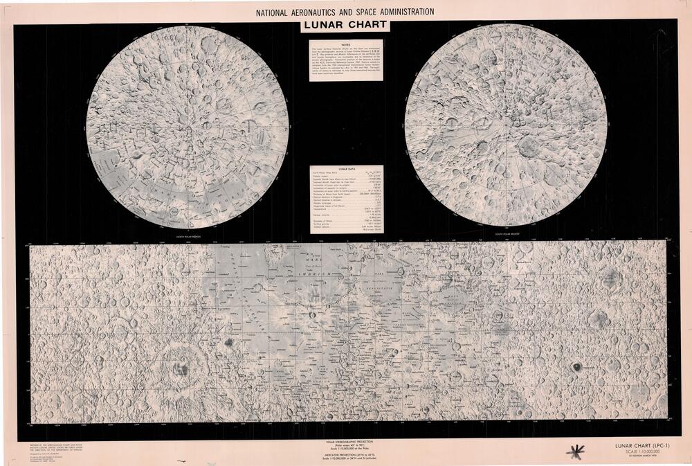 Lunar chart (1st edition) (2-sided)