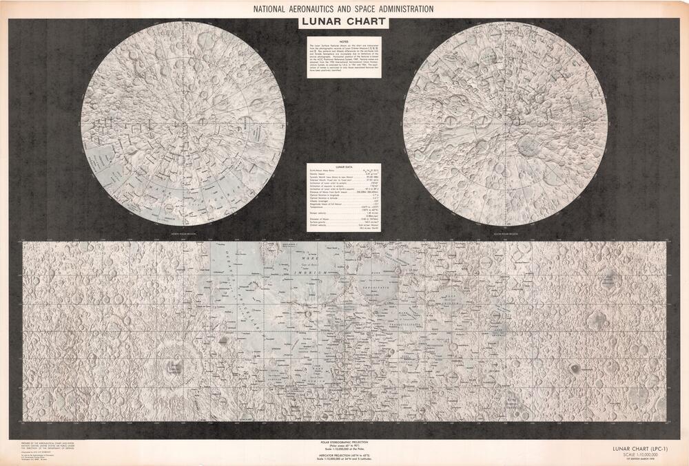 Lunar chart (1st edition) (2-sided)