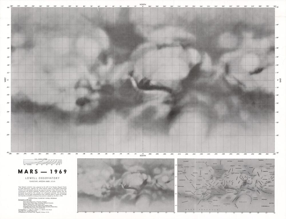 Mars-1969 Lowell Observatory