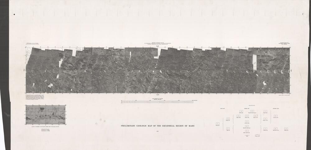 Preliminary geologic map of the equatorial region of Mars