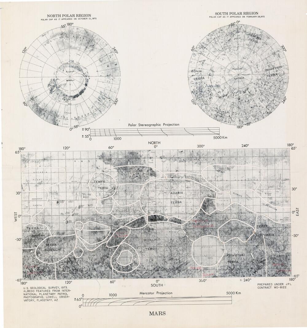 Mars (with labels)