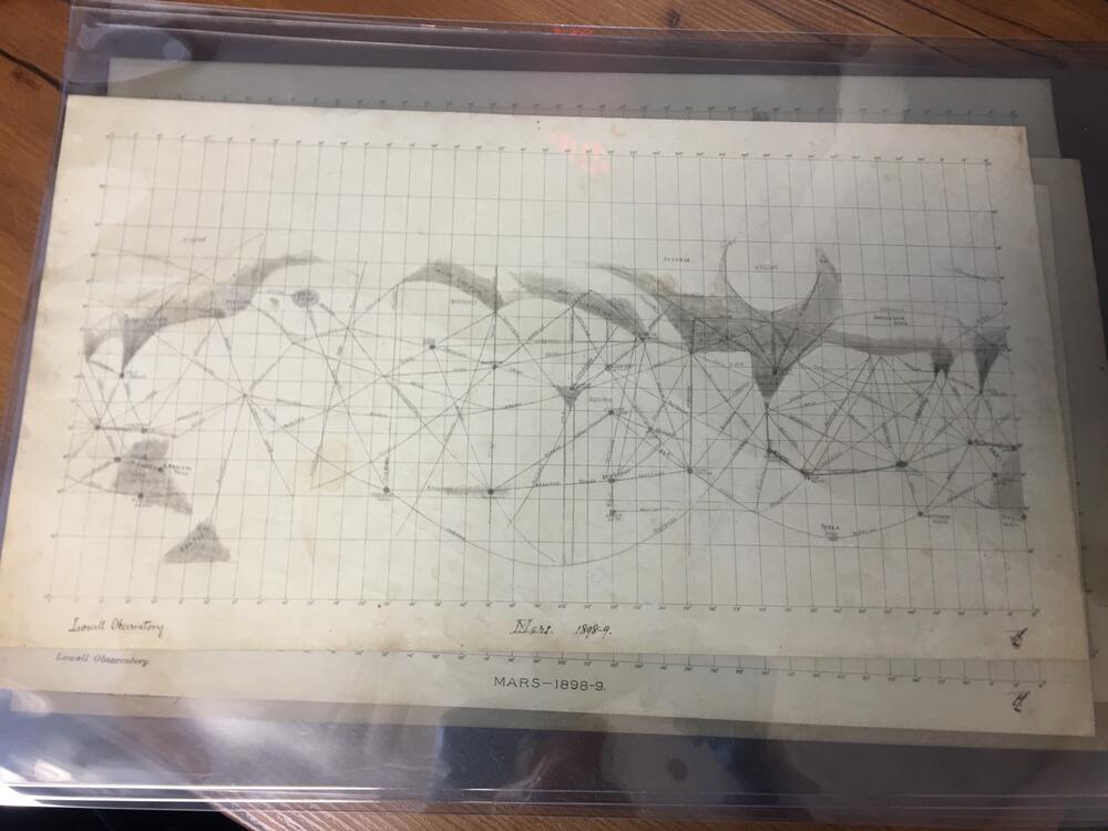 Mars 1898-9, Lowell Observatory