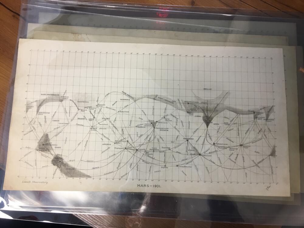 Mars 1901 - Lowell Observatory