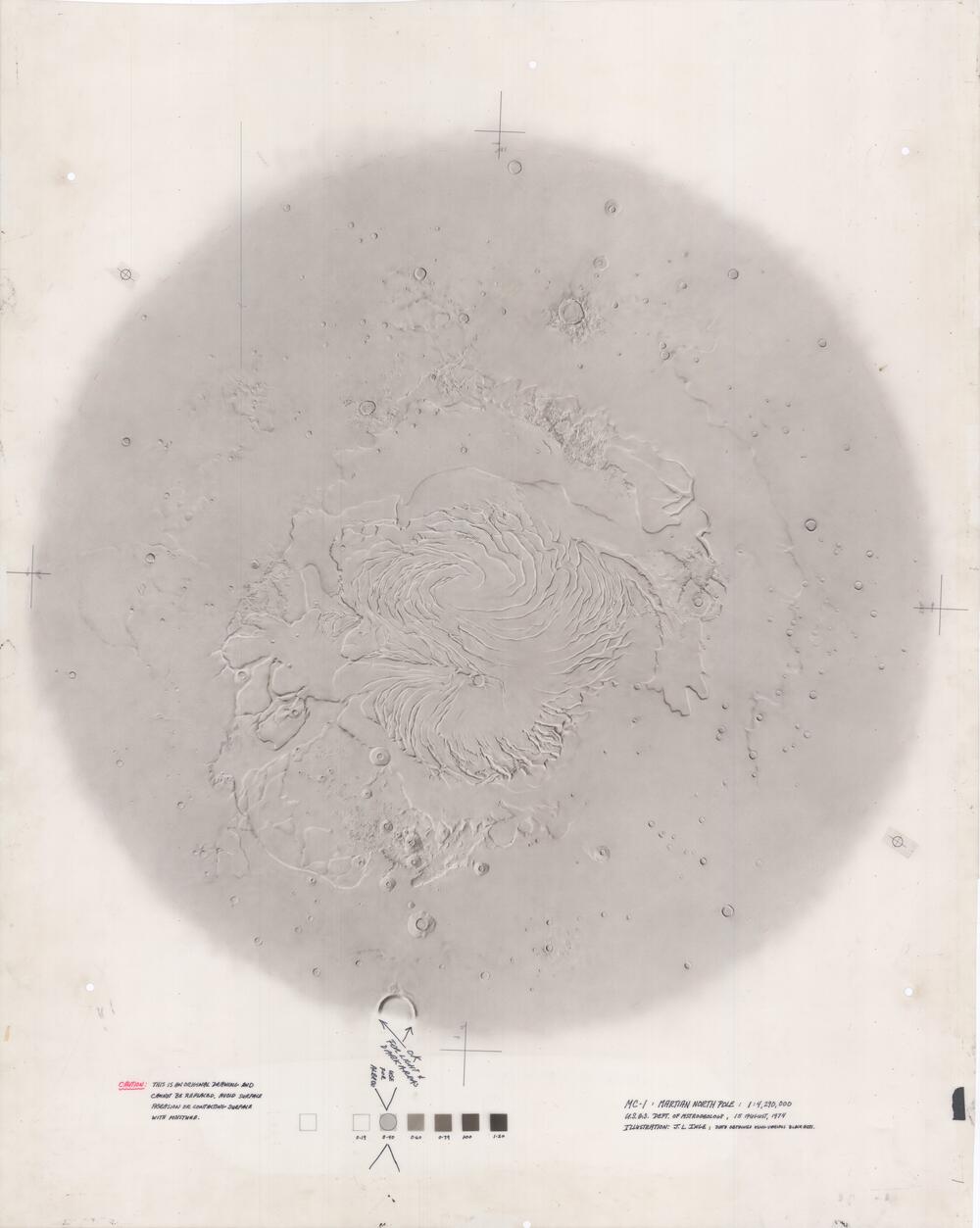 MC-1: Martian north pole