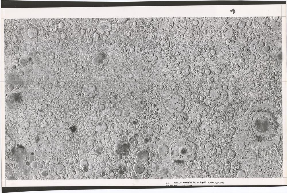 LMP-2 Farside Maria Albedo Plate - for halftone