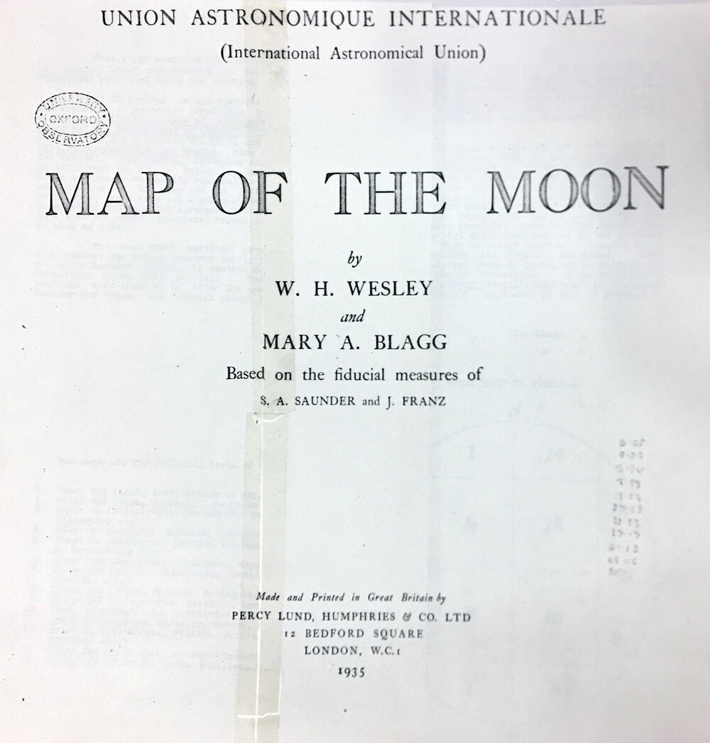 Named Lunar Formations, vol II (Atlas of the Moon, Map of the Moon)