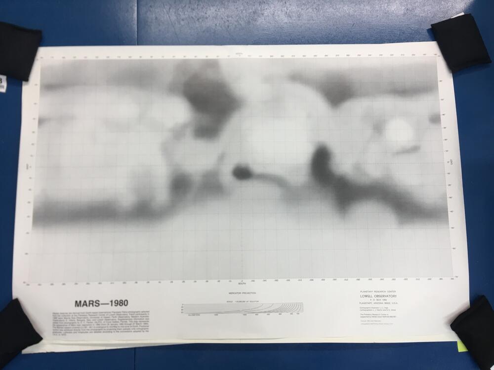 Mars-1980 Lowell Observatory