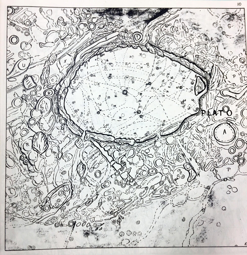 300 inch map of the Moon