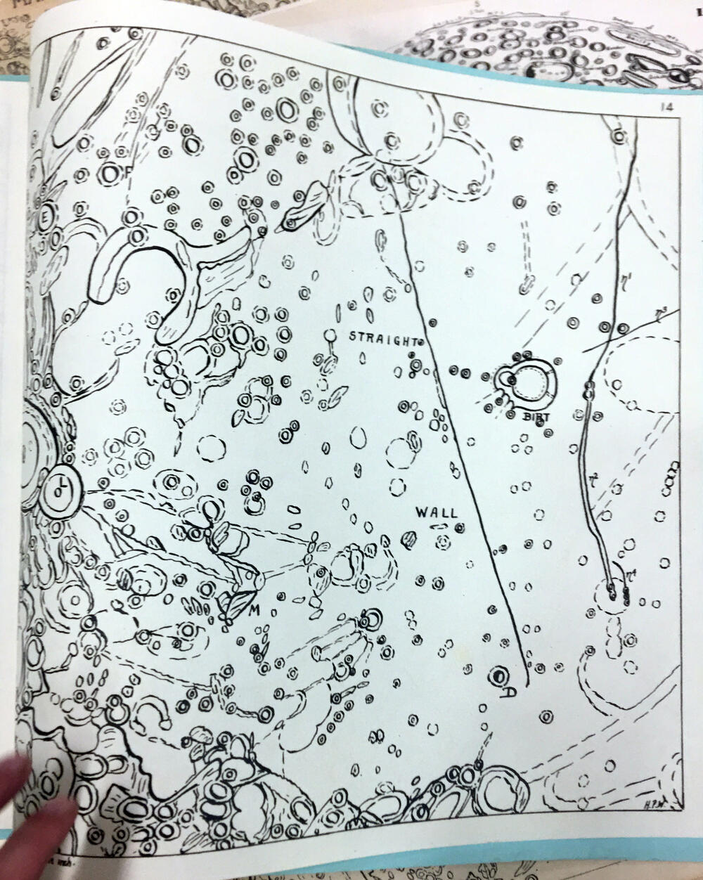 300 inch map of the Moon