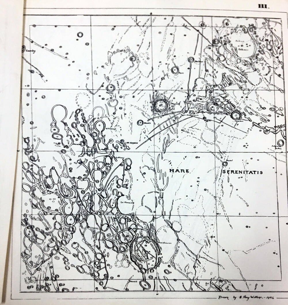 300 inch map of the Moon